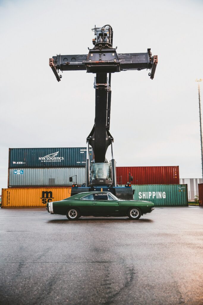 Voiture américaine classique importée - container1 1