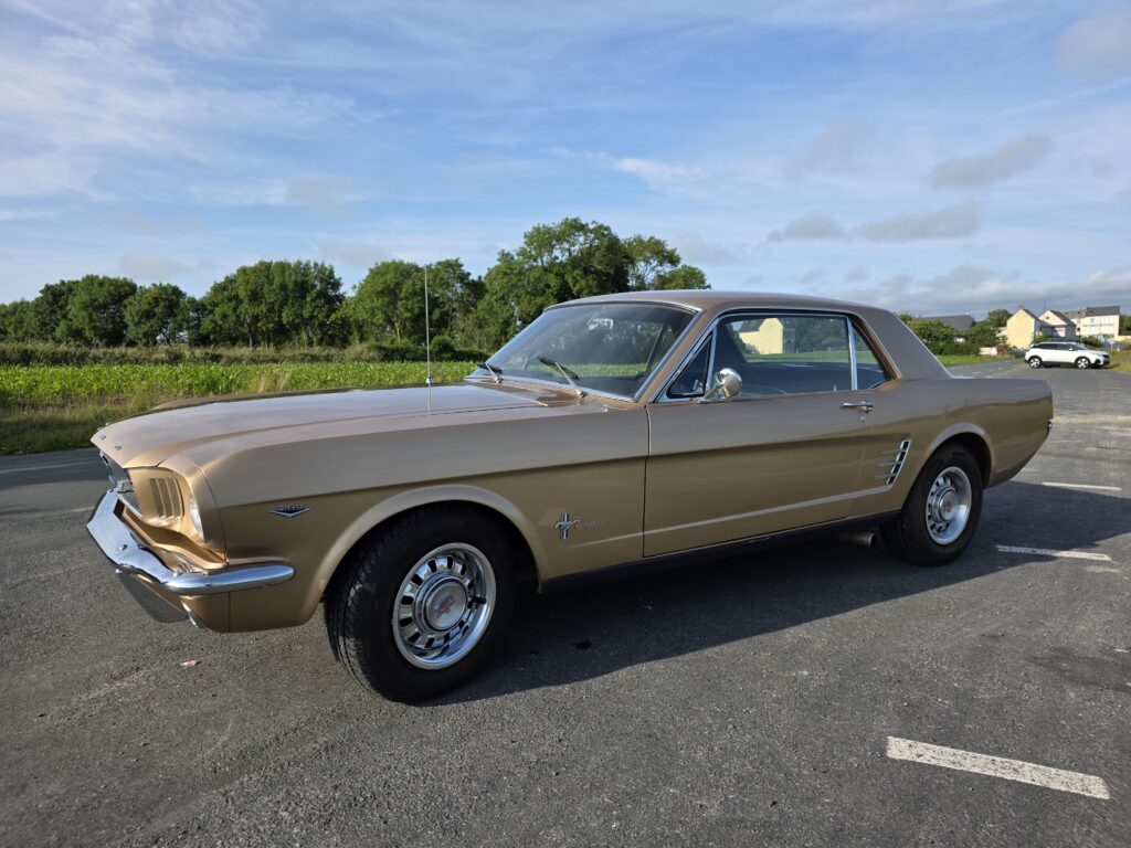 Voiture classique américaine de collection importée - Ford Mustang 1966 – V8 289ci – Boîte manuelle – Très bon état 9 Voiture américaine classique importée - 20250610 191207