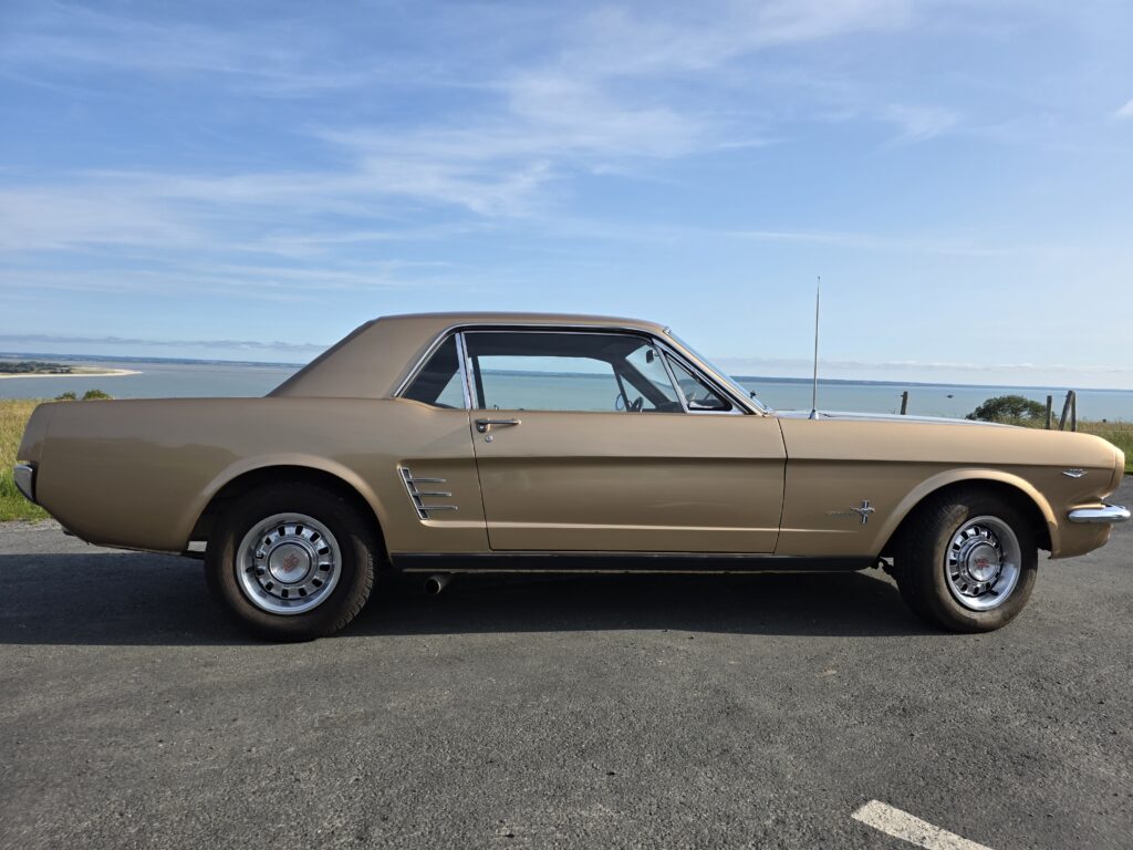 Voiture classique américaine de collection importée - Ford Mustang 1966 – V8 289ci – Boîte manuelle – Très bon état 18 Voiture américaine classique importée - 20250610 191315