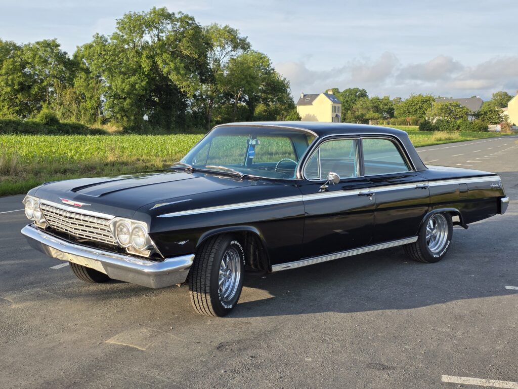 Voiture classique américaine de collection importée - Chevrolet Impala 1962 – V8 4.8L – Bon état US 3 Chevrolet Impala 1962 – V8 4.8L Import US